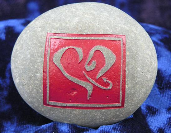 Custom Etched Rocks for Church